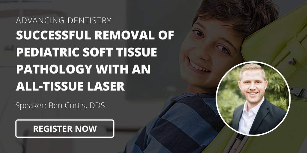 One of our favorite #Waterlase #PediatricDentist 😃 is back for an all-new FREE LIVE #webinar! 🦷💻 Join Dr. Ben Curtis as he shares his clinical experience in #laserassisted #PediatricDentistry procedures. More details and to register here 👉bit.ly/3o2Dkid