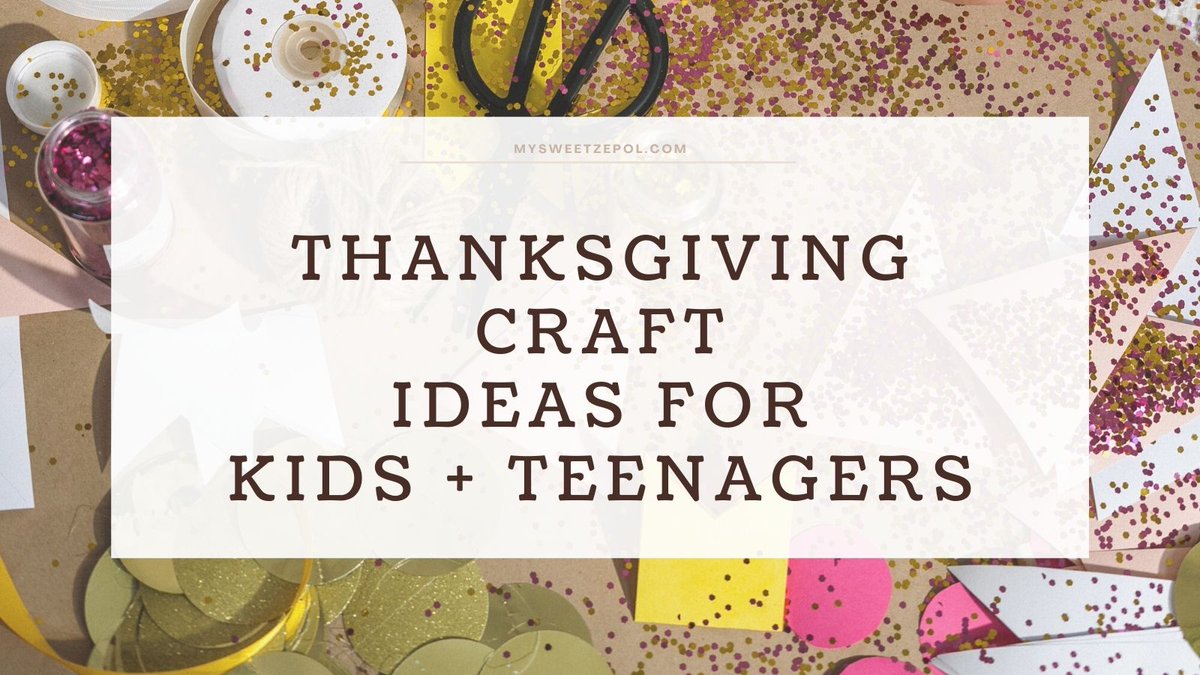 Let's talk about #Thanksgiving craft ideas for teenagers. Because teenagers also get bored, especially during this holiday season when large gatherings are not happening🦃 bit.ly/365Pr7L ✂️ bit.ly/3l5IDLU #zulilyinfluencer #ThanksgivingCrafts #craftideasforkids
