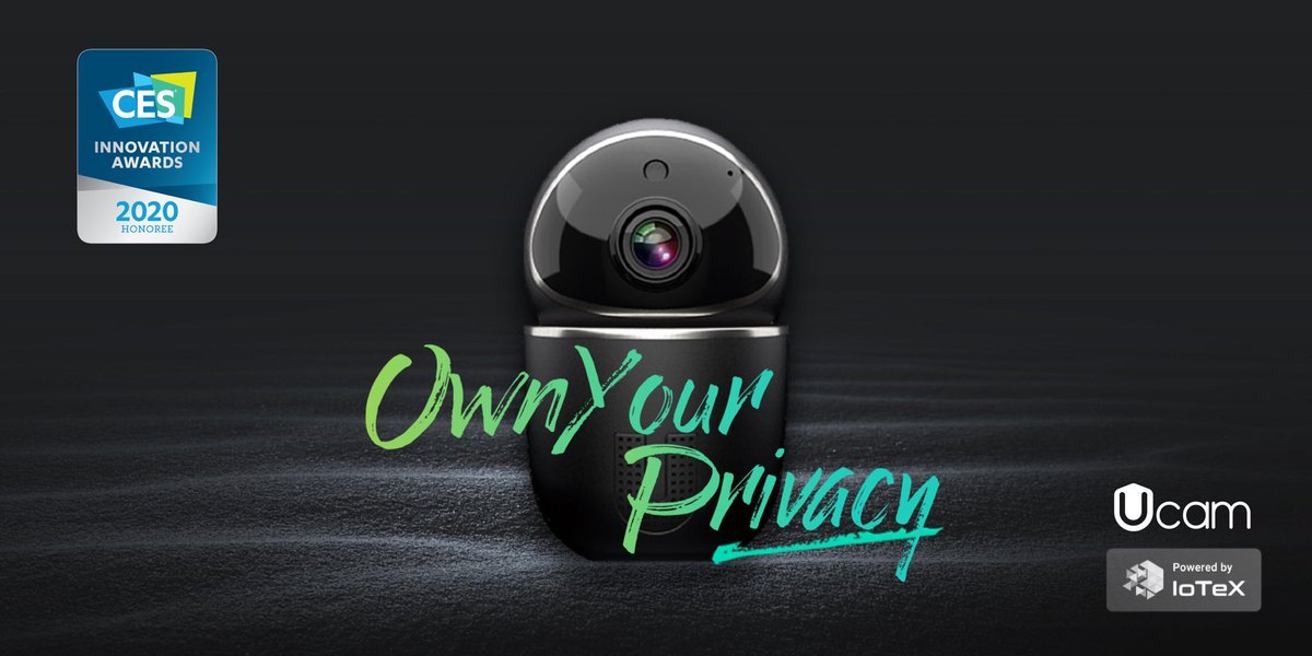 randgroup's tweet photo. I’m hosting a giveaway with IoTeX for Ucam, a blockchain-powered security camera with 100% privacy! #OwnYourData

3 winners will get a Ucam OR $33 in $IOTX - the choice is yours!

1️⃣ Retweet + Like

2️⃣ Follow @iotex_io &amp; @crypto_rand 

3️⃣ Tag 3 Friends https://t.co/056ei0PGU0