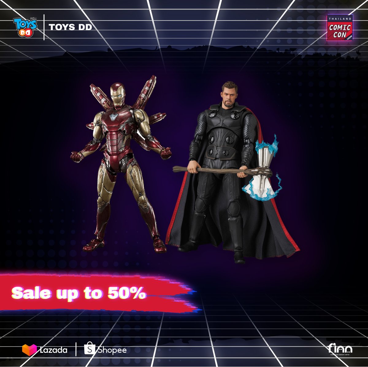 🔥ช้อปของเล่นและของสะสมชั้นนำจากทั่วโลกที่ร้าน Toys DD🔥

พบกับ Toys DD พร้อมของสะสมลิขสิทธิ์แท้จากแบรนด์ดังอย่าง Hasbro, Prime1, Hot Toys และอื่นๆ อีกมากมาย!

🌟ส่วนลดสินค้าสูงสุด 50%
📅 วันนี้ - 2 ธ.ค. 63

ทางไปร้านมาทางนี้เล้ย
🛒Shopee: shopee.co.th/toydd88 

#TCCONLINE2020