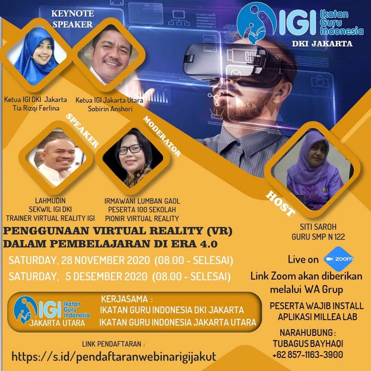 VRStationid's tweet photo. Webinar @Millealab bekerja sama dengan @IgiDki 

https://t.co/rKRkETptCQ

#millealab #igidkijakarta #virtualrealityindonesia #vrpendidikan  #virtualrealityexperience #pembelajaraninovatif #pembelajarankreatif #pembelajarandaring #GuruMerdekaBelajar #kemdikbud #Sahabatdikbud https://t.co/RoHEDs9EKr