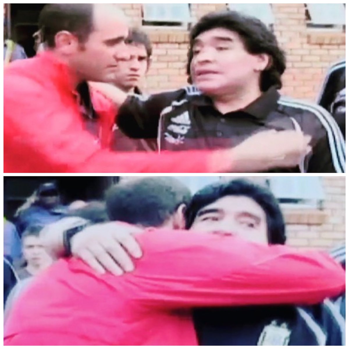 Hoy ante su pronta partida, cómo no recordar esa tarde de Alberto Lati con Maradona en Johannesburgo, donde terminó siendo su traductor 
QEPD

#LatitudesLaConferencia #AlbertoLati #Maradona