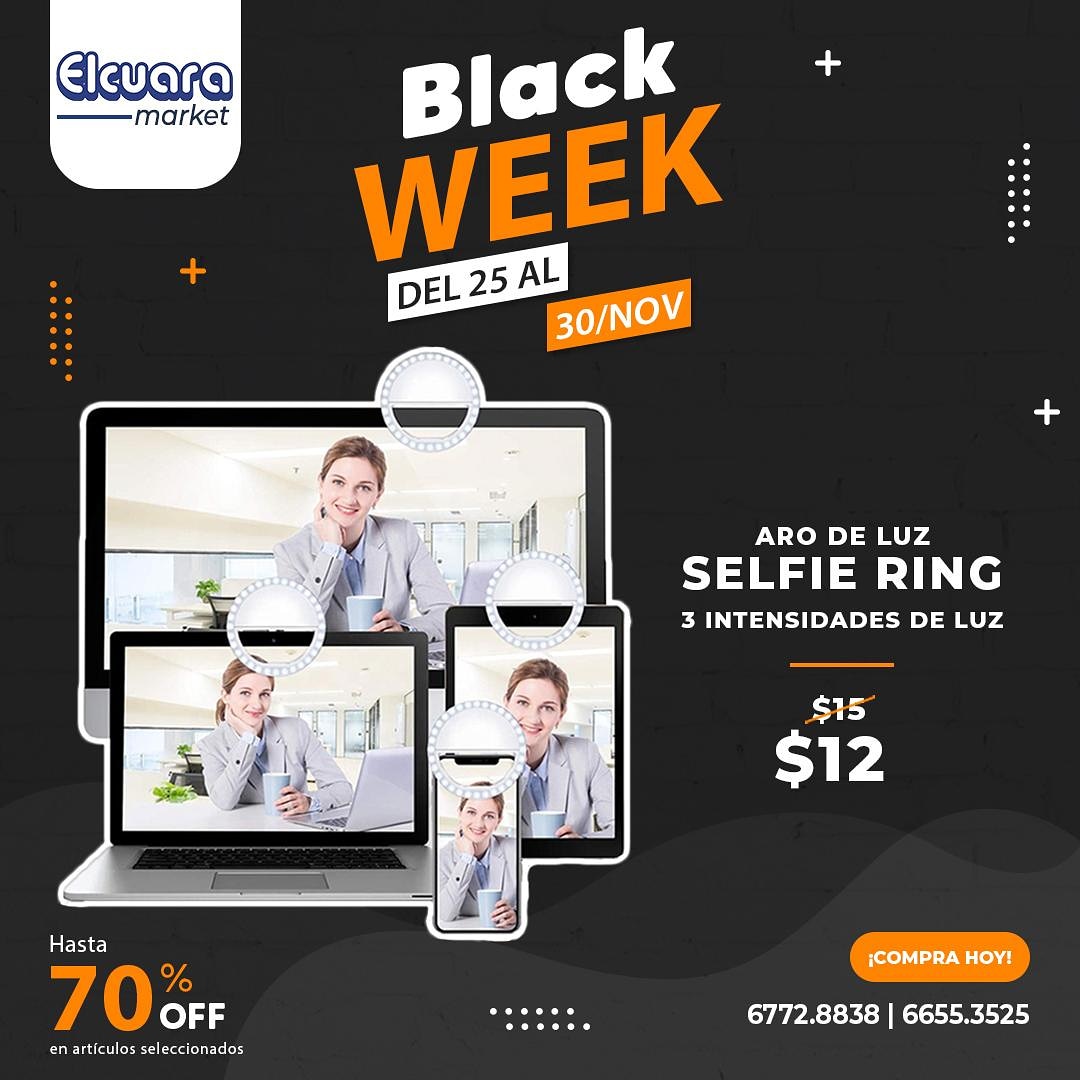 elcuaracom's tweet photo. Otro de los productos que tenemos disponibles en el #BlackWeekend de #ElcuaraMarket es este hermoso Selfie Ring para que salgas linda con tus pollitos.
¡ORDENA YA AL DM!
🔥😋👀❤
#SonPublicidad #SonSelfie https://t.co/PHVDDrRZx6