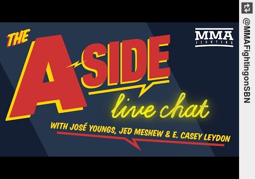 Watch The A-Side Live Chat: #UFC255 Fallout, Figueiredo, Shevchenko, Fight Circus, Tyson https://t.co/hXciIi4dK3 #mma https://t.co/5VJpOyudVT