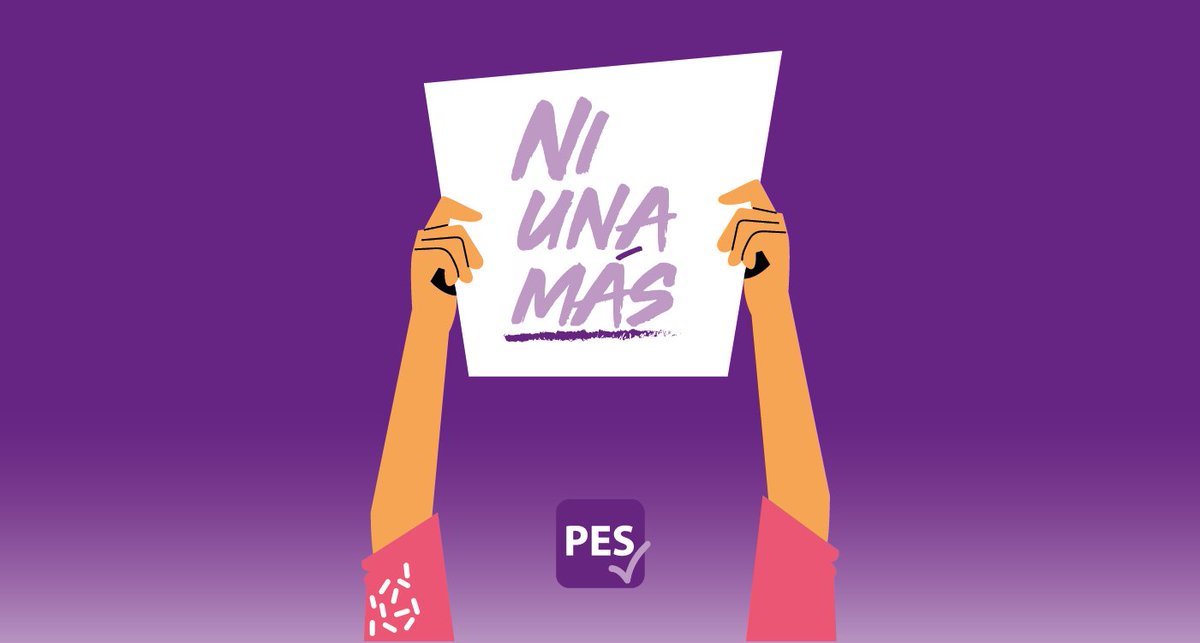 Levantemos la voz. Hoy es el día internacional de la eliminación de la violencia contra la mujer.  Digamos #NiUnaMas