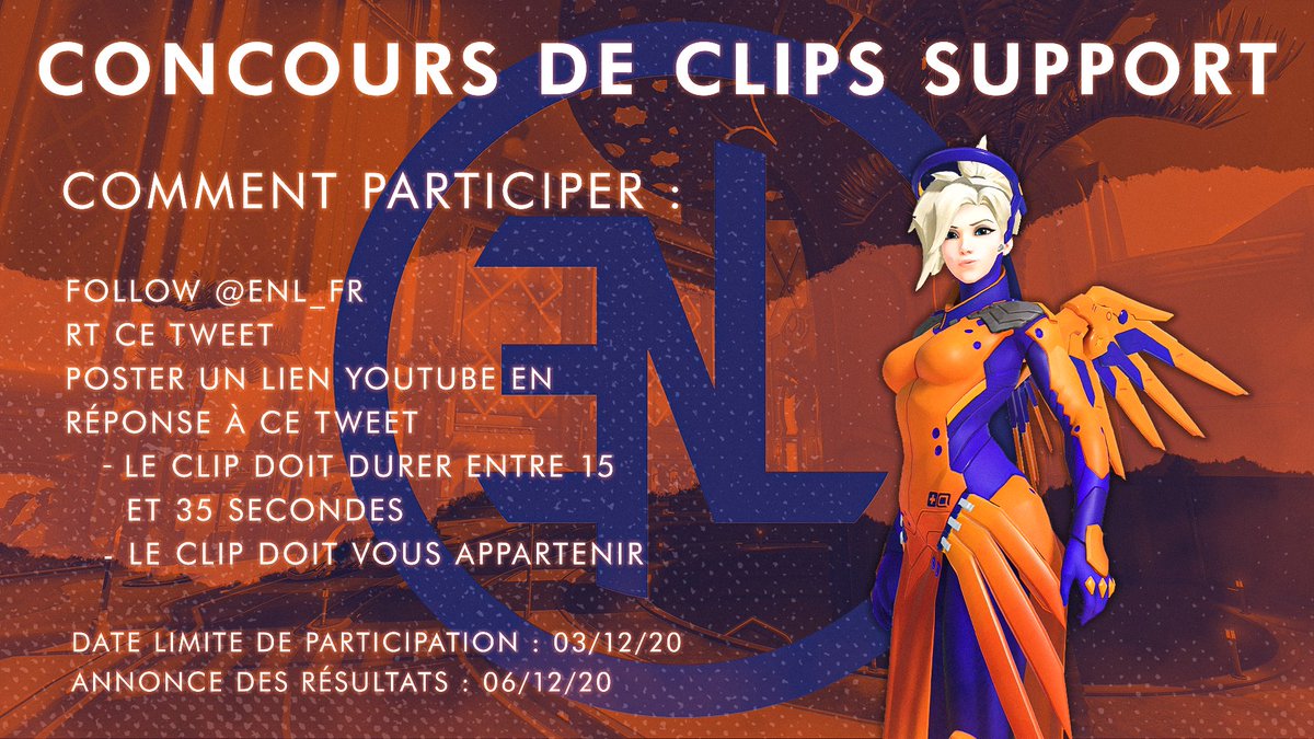 🏆 CONCOURS 🏆

Nous vous faisons gagner une nouvelle fois 100 Tokens OWL !

Cette fois, nous allons mettre à l'honneur les Supports ! Envoyez nous vos meilleurs clips, et nous en sélectionnerons un 🔥

Tout est indiqué sur l'image en dessous ⬇️

⚠️ N'oubliez pas de RT et follow