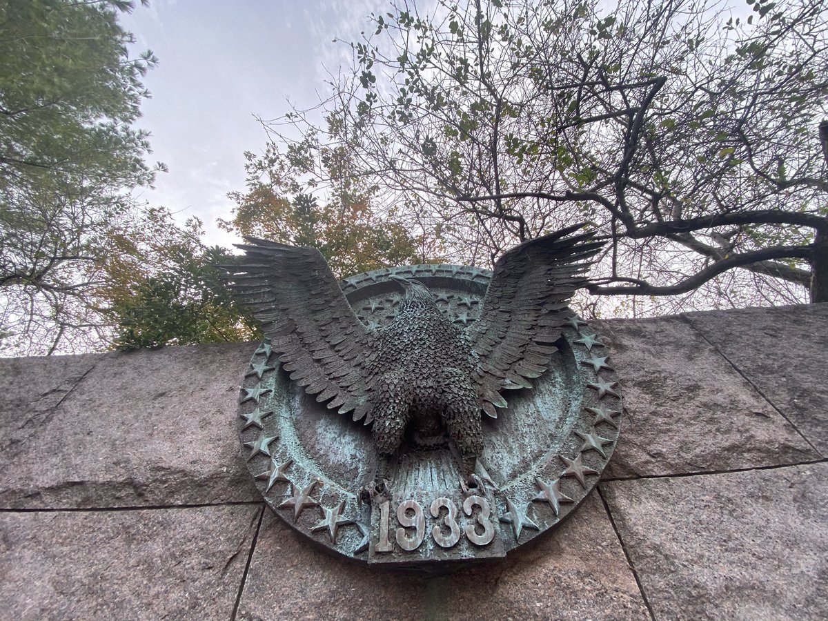 It was beautiful on this clear fall day, with gorgeous autumn foliage gracing the granite and stone civic spaces. I was struck again by how many sentiments and monuments to our history remain relevant today, and will long into the 21st Century, as long as this nation endures.