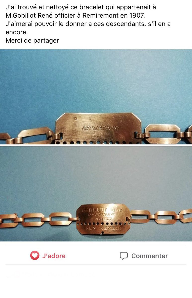 LBPdeLilie's tweet photo. Mon papa a trouvé et nettoyé cette médaille militaire. Il cherche à la rendre à d’éventuels descendants de ce monsieur. Si vous pouviez faire passer le message autour de vous ce serait super 🙏🏻 https://t.co/GH3RKQvsMA
