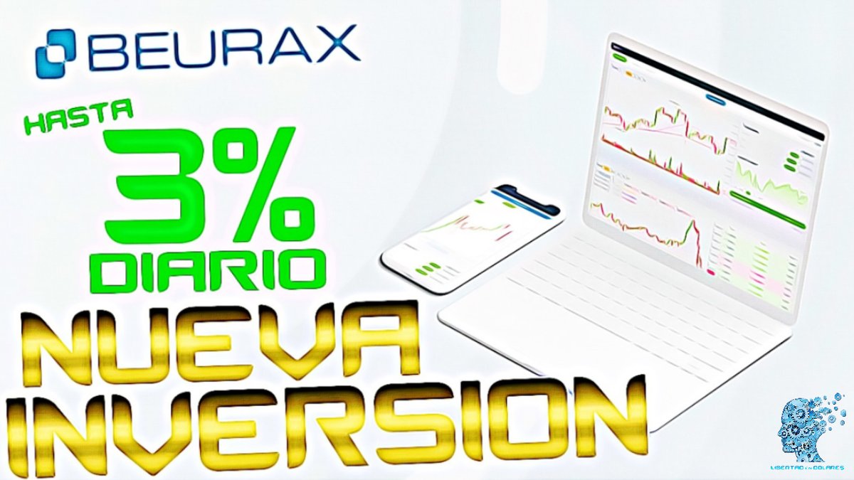 LibertadenDolar's tweet photo. BEURAX 🚀 NUEVA INVERSION 🚀 Tutorial Español GANA Hasta un 3% DIARIO!
✅ Información AQUí: https://t.co/ix04PgE08j
✅ Únete a mí Equipo Beurax: https://t.co/96JRLn5Vsc
Like y comparte! Gracias, un Abrazo!
#beurax #bitcoin #btc https://t.co/joEWwz48Ug