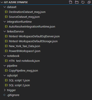 troyel's tweet photo. Excitingly testing the new #AzureSynapseAnalytics workspace and git integration features. It is expectantly building upon the ADF set-up. Does not yet seem to feature Workspace Databases and external datasets (or Power BI reports) #SynapseAnalytics #AzureSynapse #azure #DevOps https://t.co/5DtSyU1IHX