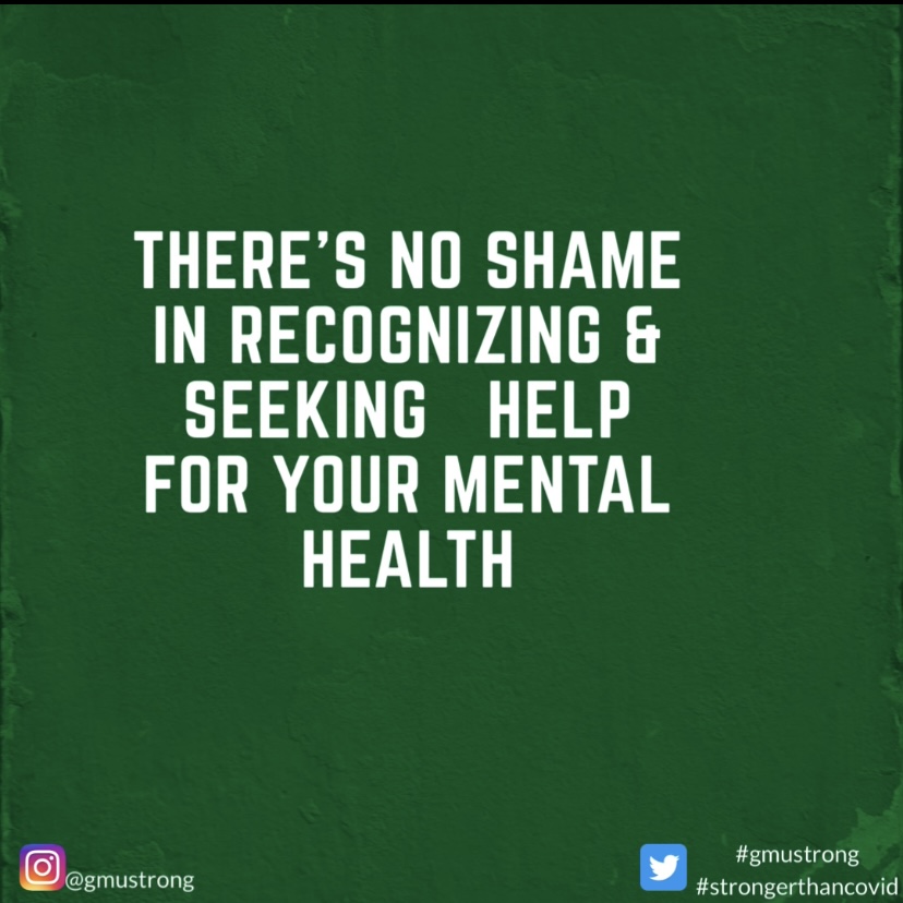 LifeIsIfey's tweet photo. #StrongerthanCovid #GMUStrong https://t.co/TTYMBE3WlA
