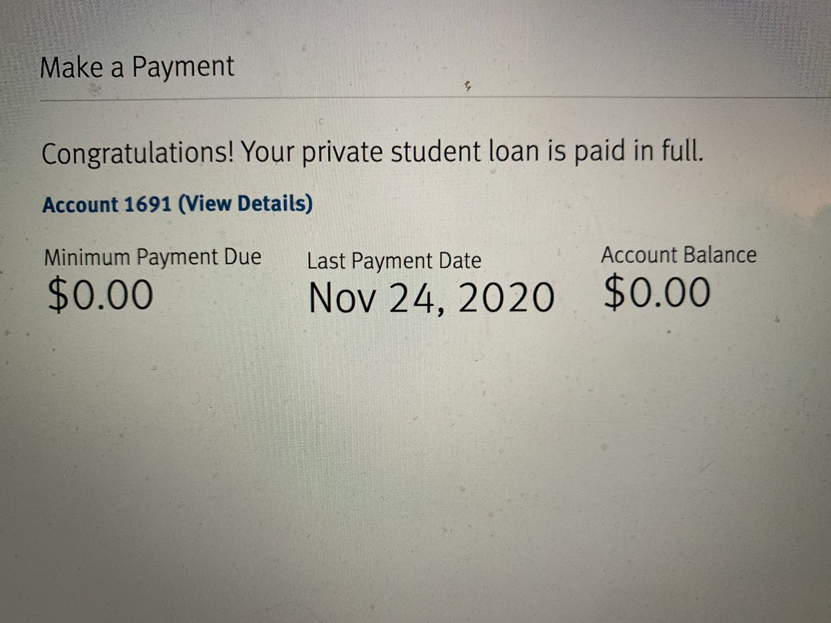 It took a dozen years and lots of tears. Excuses about why I couldn’t go to dinners or why my lunch was so sad. Eventually it got easier. And now that I’ve paid off my loans it’s only fair that nobody ever have to do this again. Burn this system down. Cancel. All. Student. Debt.