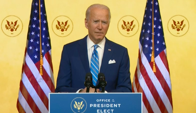 In  #Thanksgiving2020 address,  @JoeBiden says "now we find ourselves again facing a long, hard winter" in the battle against  #COVID19. "It's divided us, angered us, set us against one another."