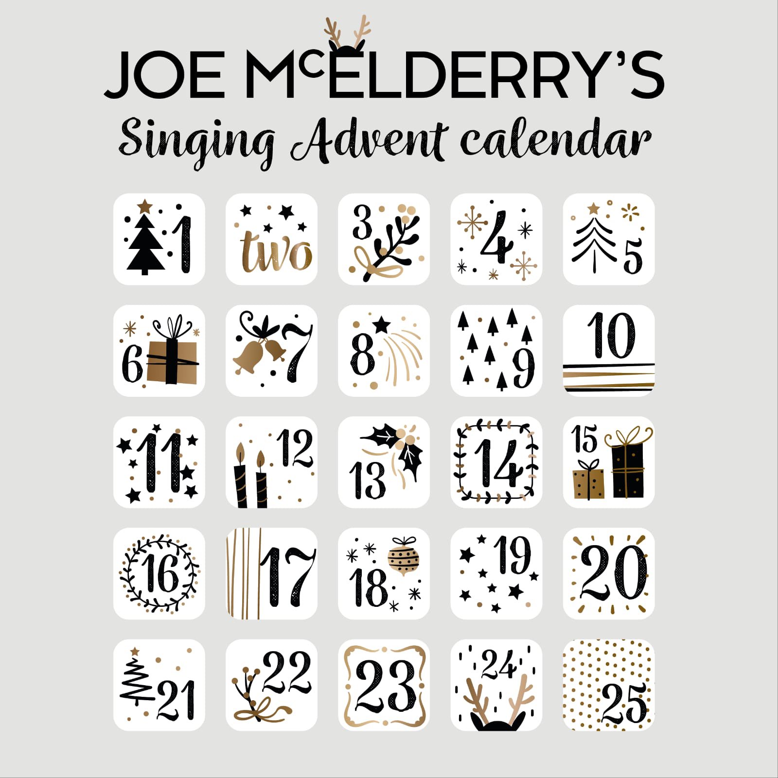Joe McElderry on X: "A singing advent calendar from yours truly! Every day  of advent I will be doing an Instagram live singing a song a day! Times may  vary! Instagram -