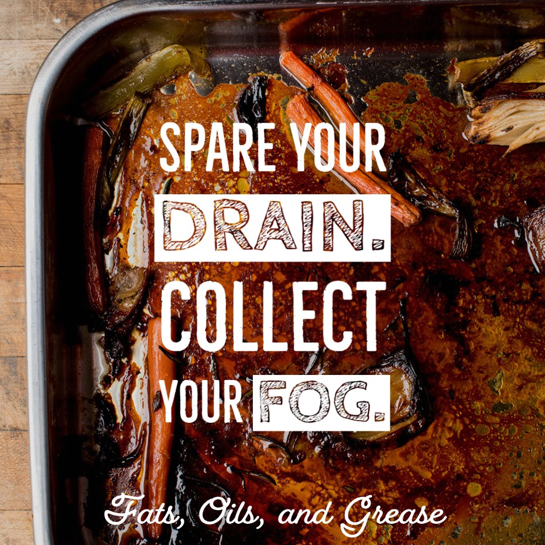 WETScienceCntr's tweet photo. Give your holiday feast grease a second life as biodiesel! Year-round, take your fat, oil and grease (FOG) to Thurston County Waste and Recovery Center to be recycled. Find out how to protect your pipes at https://t.co/L1EpgQnIkx. https://t.co/NtblDl6aGE