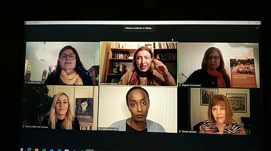 IsmaBlrh's tweet photo. Strong message from @LeylaHussein (PROUD💜) @MagoolEndFGM to ACT to #EndFGM and reactions from #governements and #institutions must be more visible, after watching @femalepleasure_  @DagmarSchumache @StenekerS @HGeigerEU https://t.co/i9QAidsllk