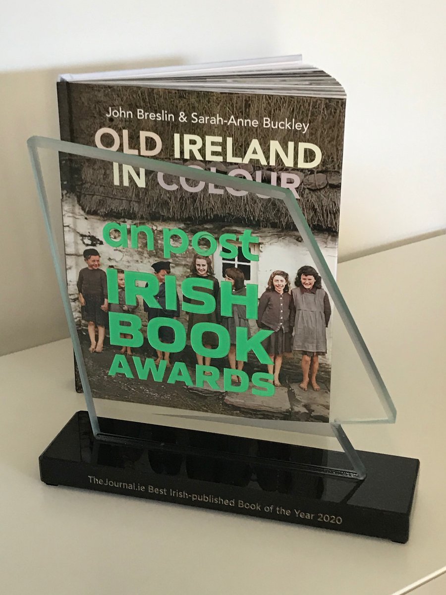 We are so delighted to win this award for Best Irish-Published Book: this is a huge honour and we have to thank our fantastic publishing team of Conor, Pa, Maeve and Grace at @MerrionPress and Peter our publicist. We’d also like to thank our families for all of their support! 1/4