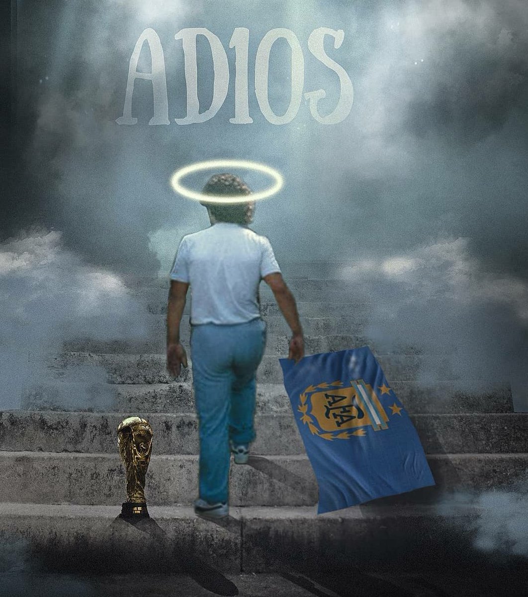 79Imma's tweet photo. Ora palleggerai con le stelle. 
Rip immenso Diego.
#DiegoArmandoMaradona #ManoDeDios #Napoli #25novembre2020 https://t.co/YcrK5FCnjq