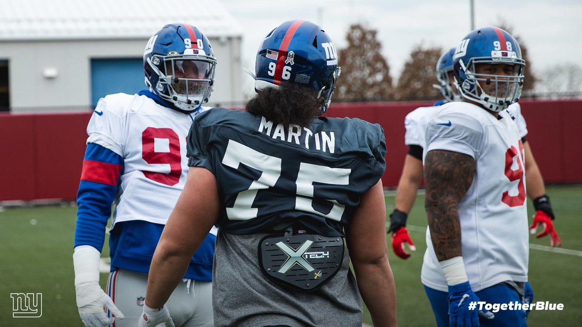 Giants's tweet photo. To acknowledge their work, the Scout Team Players of the Week were able to wear special jerseys featuring numbers of Giants legends. They were able to pick from the franchise's Ring of Honor inductees. https://t.co/D3KnMc8dRQ