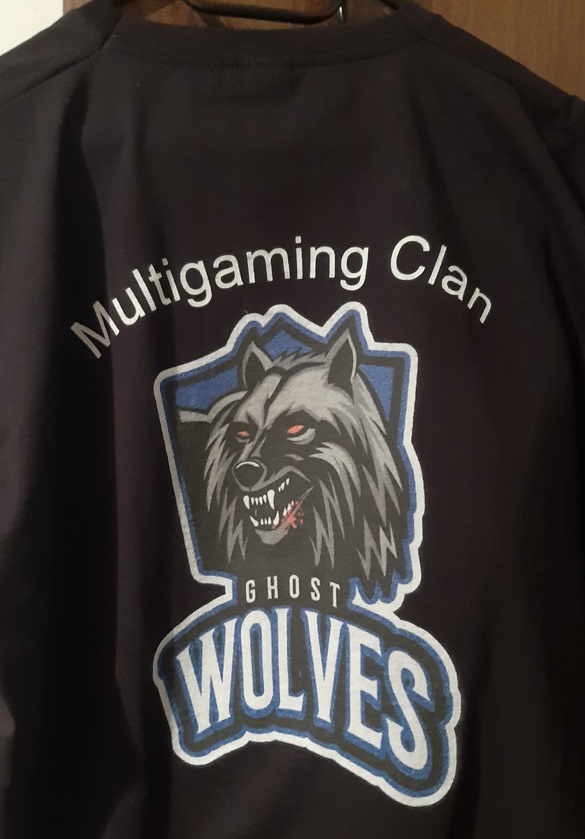 ReaperST4R's tweet photo. Mein Clan T-Shirt ist angekommen und passt super!
Schaut mal bei den netten Clan @ghostwolvesClan vorbei und lässt ein Follow da! Warum? Weil ihr die Besten seit <3 <3 <3 <3 https://t.co/PK3cx7M1Xw