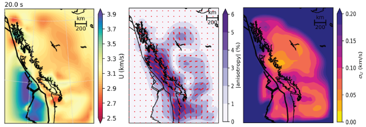 schaefferaj's tweet photo. Need some exciting reading to fill the hours? Checkout this great new paper by PhD Student Jeremy Gosselin, out in @RAS_Journals GJI. Jeremy presents new results on Northern Cascadia and Haida Gwaii using a sophisticated surface wave inversion scheme. https://t.co/klPb3C2bbK https://t.co/o0tL2l9AmI