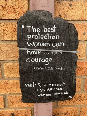 West Calder, West Lothian :  #WomenWontWheest