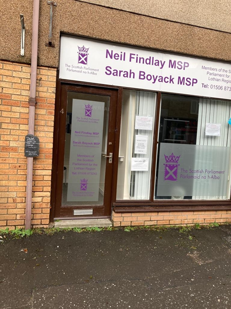 West Calder, West Lothian :  #WomenWontWheest