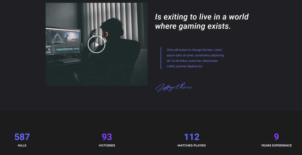 killskript's tweet photo. With a site by KillSkript, each member of your Esports team gets their own individual profile that can display their relevant statistics and allow your fans to access any of the social media platforms you want including feeds for Twitch &amp; YouTube! Get in touch today for more info https://t.co/6QpcsoKW6K