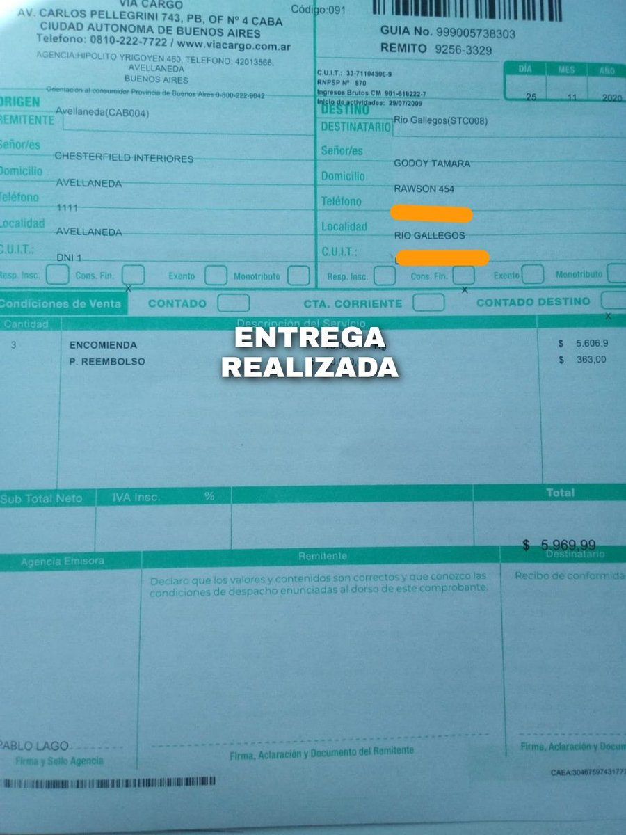 interiorchester's tweet photo. Entregas Realizadas 💪
Seguimos día a día trabajando para ustedes, a pesar de la situación actual que estamos viendo con la falta de insumos, gracias por confiar en nosotros ☺️ https://t.co/JMcW9xUTaW