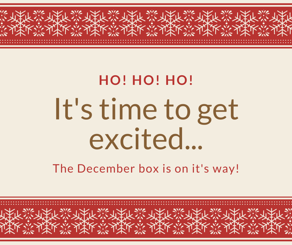 PamperHampr's tweet photo. The December box is coming! 🎁 #treatyoself #subscriptionbox #pamperhamper #getexcited https://t.co/9oeuR5z5kY