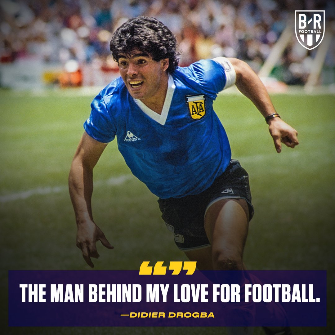 brfootball's tweet photo. The footballing world pays tribute to Maradona. https://t.co/AV0qPkw952
