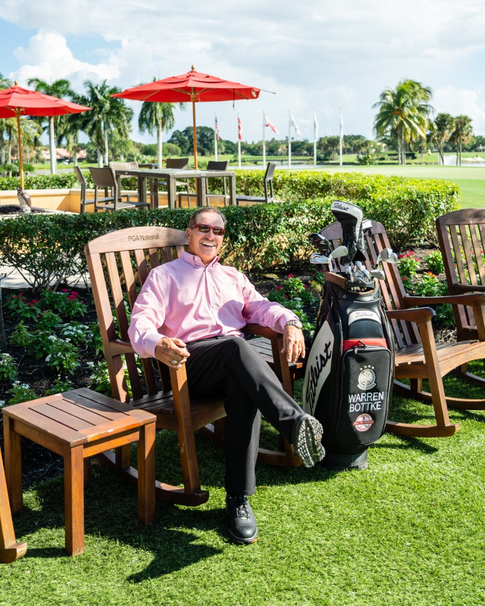 This and every year, he's thankful for the chance to share the great game of golf and meet inspiring new people. Here's wishing everyone a restful and fun Thanksgiving holiday!