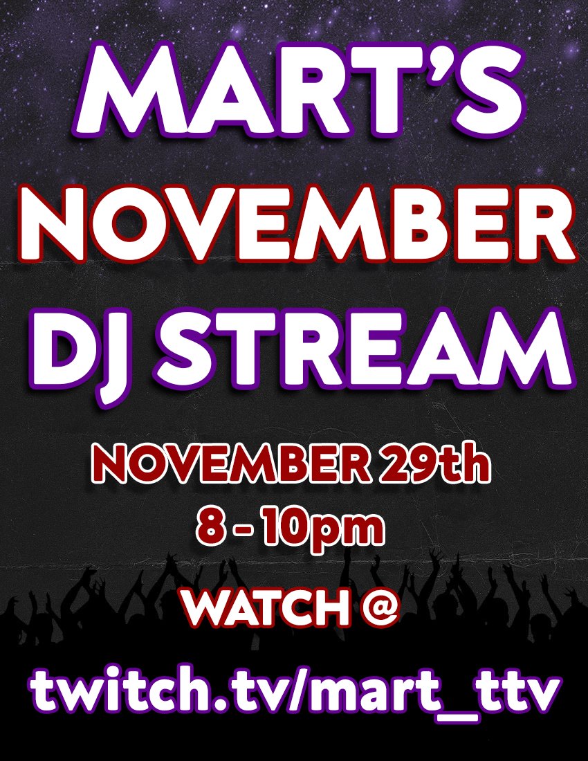 Matt_W_Adams's tweet photo. Since my last Halloween DJ stream went super well, I will doing another one this SUNDAY @ 8pm! If you missed the last one come and vibe along with me on the 29th! See you there! :) https://t.co/B6ibx6bF6x https://t.co/eLdHENhHCg