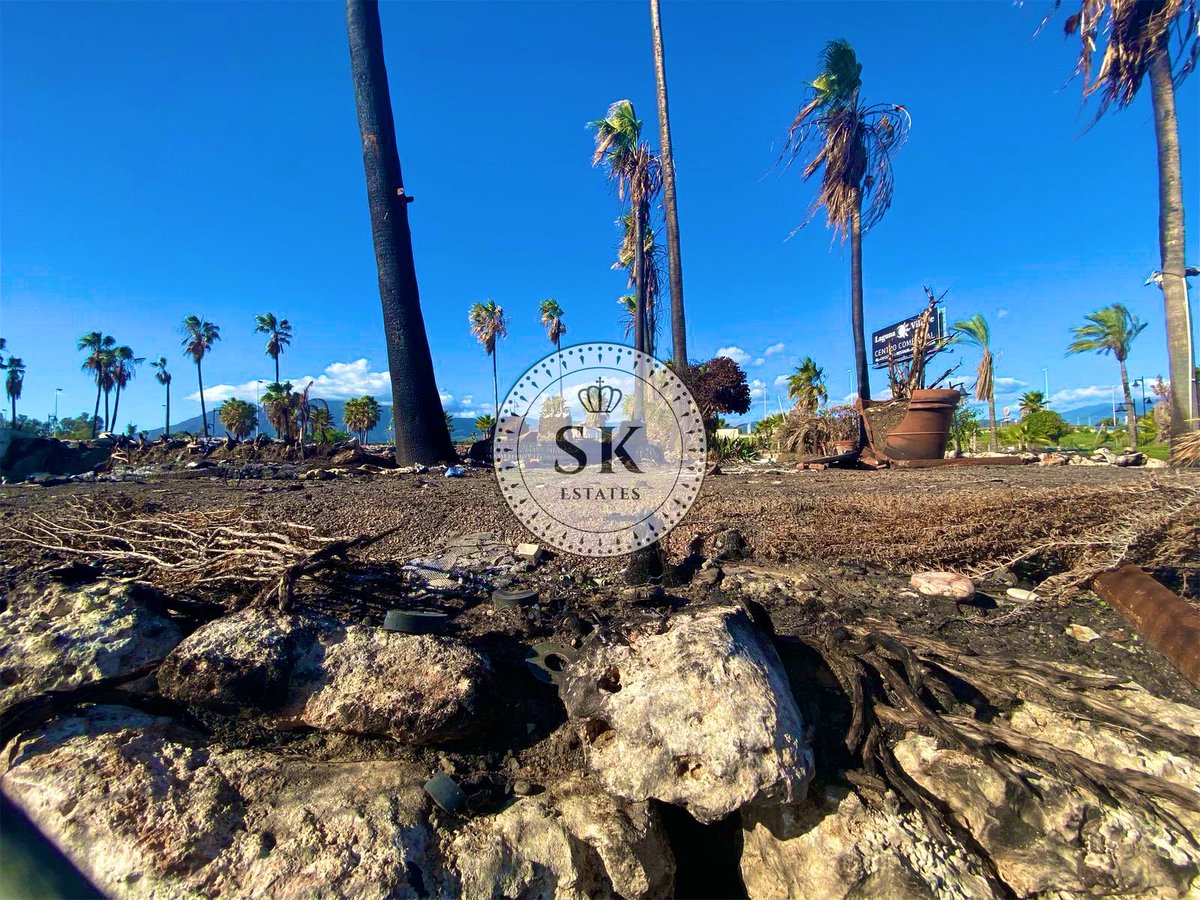 MintHomesSpain's tweet photo. We took a walk past Laguna Village this week. It’s been cleared and ready to rebuild. Still sad it’s gone but excited to see how it will look. 💙💛

#lagunavillage #marbella #estepona https://t.co/t2jGIR22hp