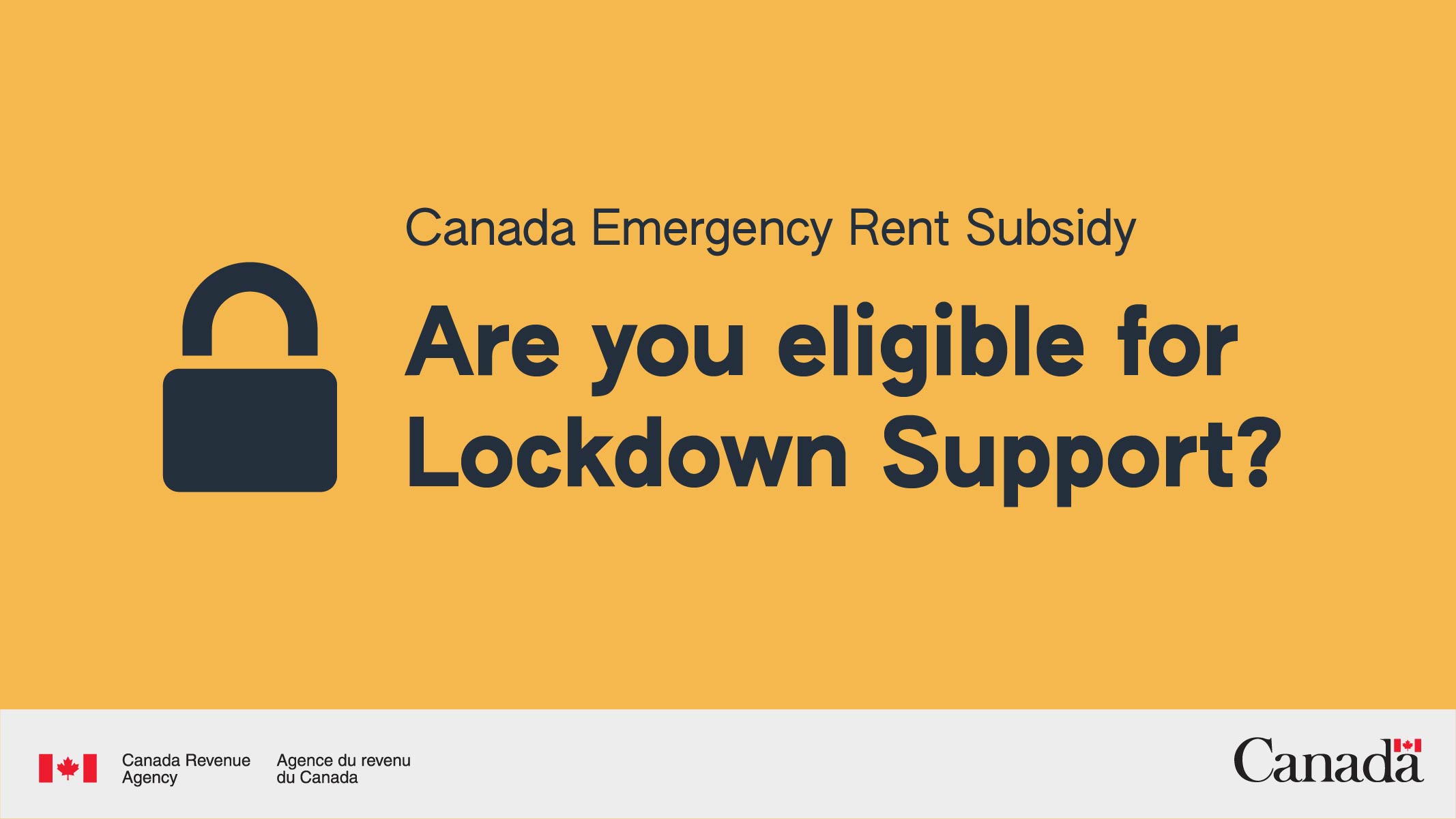 Canada Emergency Rent subsidy “Are you eligilbe for Lockdown Support?”