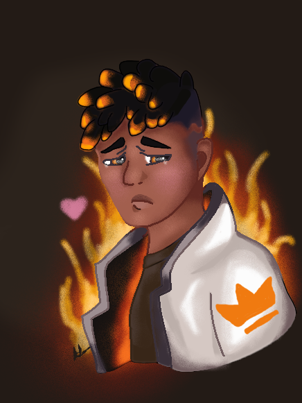 SakanaNot's tweet photo. "I Need You.." 
If you wanna know why phoenix is sad you could totally read my fanfic 👀
 https://t.co/5gNOKRCVhf

#JettxPhoenix #Phoenix #ValorantArt #VALORANTfanart #VALORANT https://t.co/8mIx2snlLi