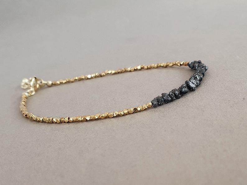 MesterIoana's tweet photo. Raw black diamond bracelet, precious gift. Check it in my Etsy shop! https://t.co/uauYlZPnIb

#golddiamondbracelet #preciousgift #rawdiamondjewelry #giftforher https://t.co/MB7T815nB0