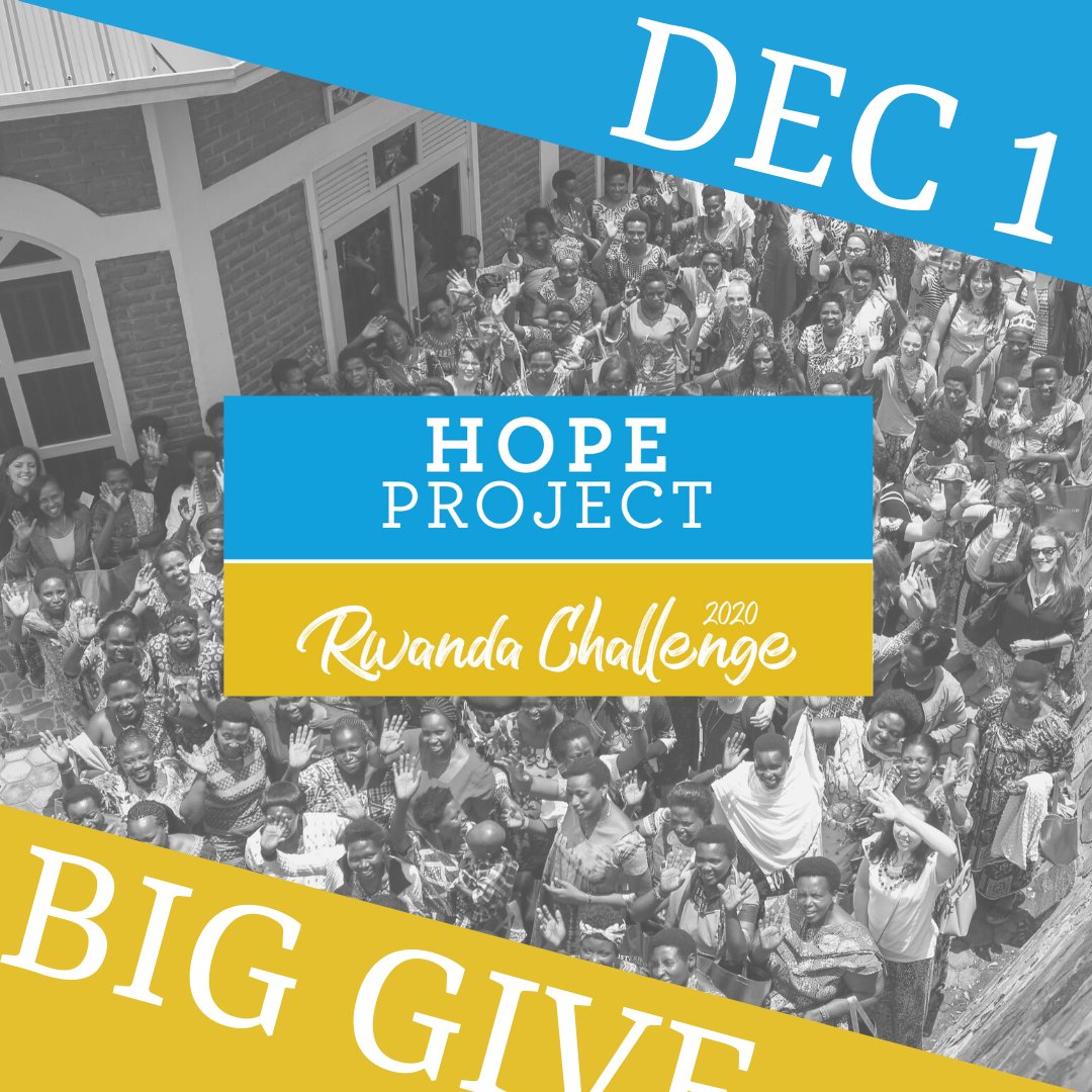 mnbtg's tweet photo. The Hope Project BIG GIVE is Dec 1 (Giving Tuesday)!

We're so close to reaching our fundraising goal of $110,000 for the Hope Project: Rwanda Challenge 2020! 

Let's finish this goal together!

You can give your tax-deductible gift
Online Now: https://t.co/WYm9lYkxot. https://t.co/WXA4oL6nVm