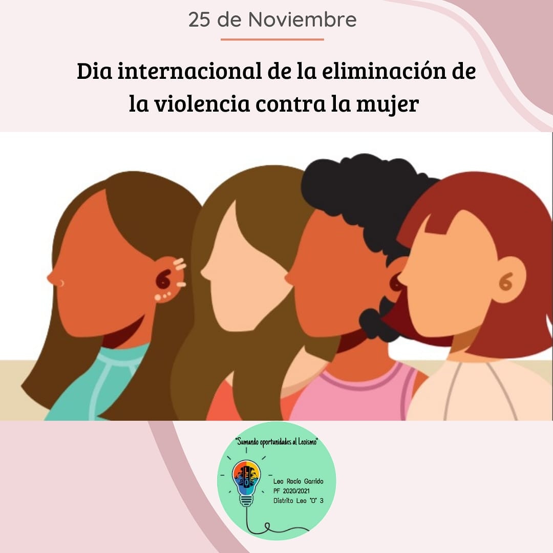 ClubLeoAllen's tweet photo. ➡️ El Día Internacional de la Eliminación de la Violencia contra la Mujer se conmemora anualmente el 25 de Noviembre para denunciar la violencia que se ejerce sobre las mujeres en todo el mundo y reclamar políticas en todos los países para su erradicación!!!! https://t.co/VYN2OgJIlc