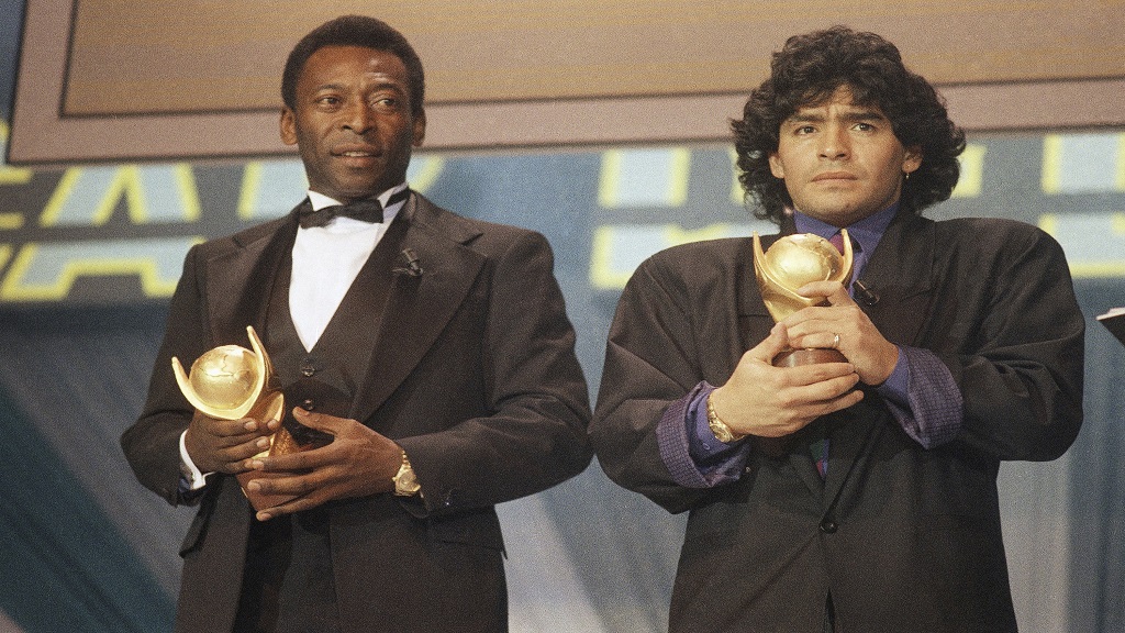 Pele offers emotional tribute to 'great friend' Diego Maradona