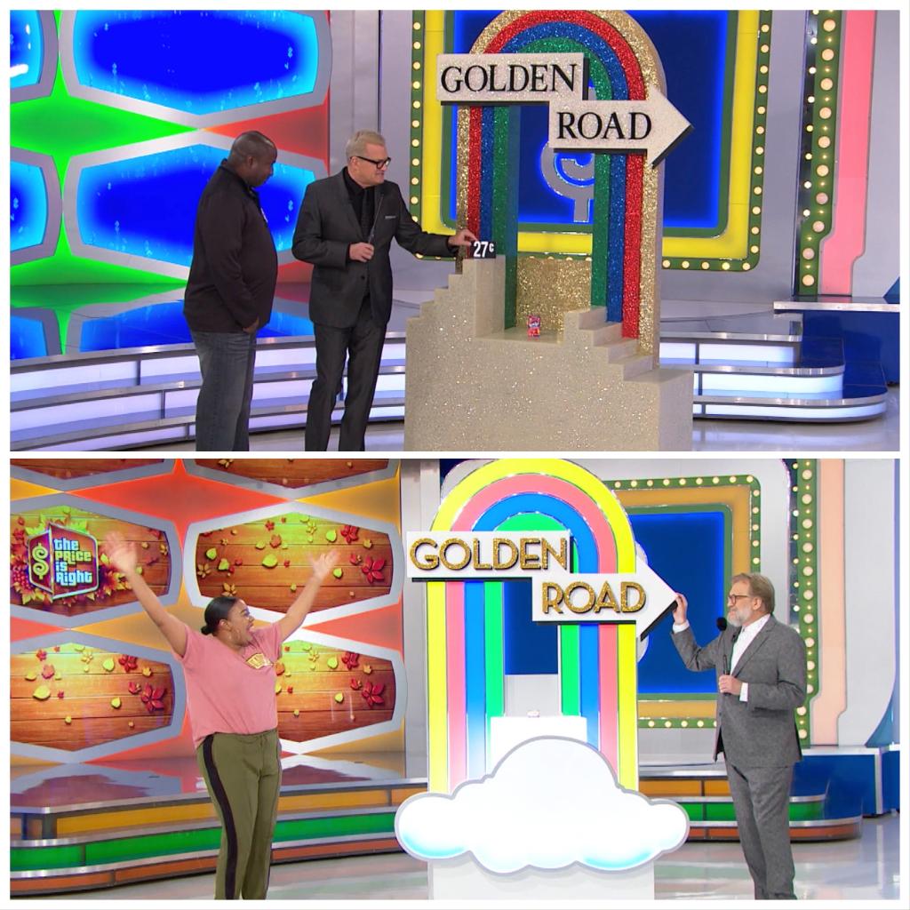 PriceIsRight's tweet photo. Another #PriceIsRight makeover! On today's episode, we're revealing Golden Road's glow up. 🌈 https://t.co/H2Y8UGEyPv