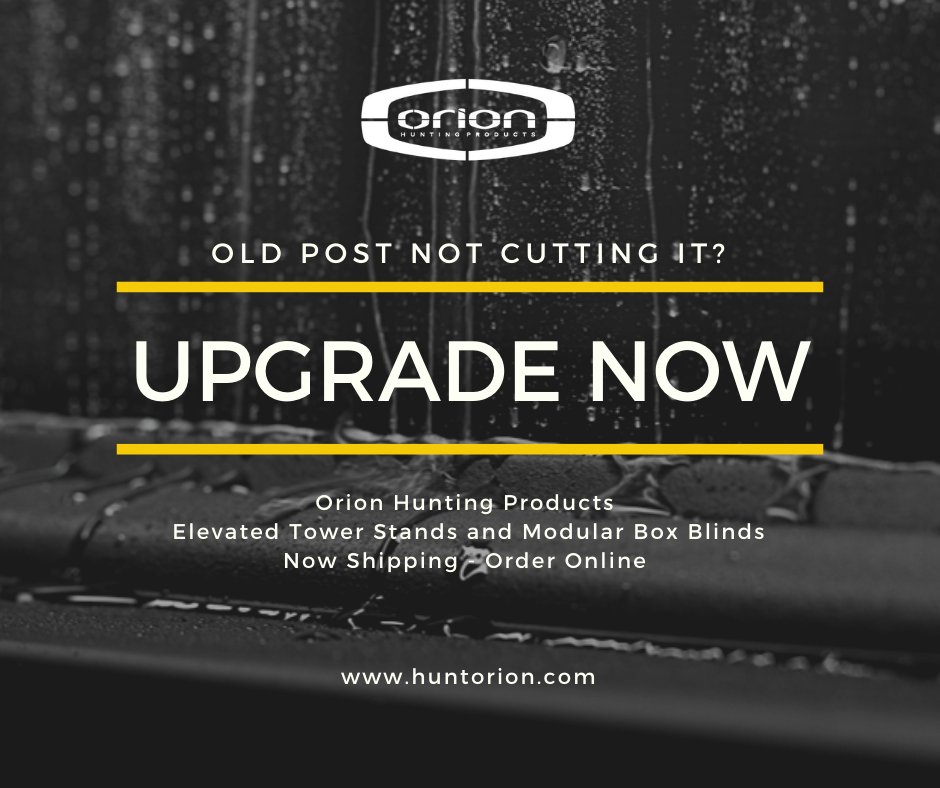 OrionHuntingPro's tweet photo. We know what the hunter in your family wants for Christmas... buy online https://t.co/8qJjBRKBti
#huntorion
#huntsafelywithoutlimits
#elevateyourpursuit
#blindpursuit https://t.co/bdvneW7HU2