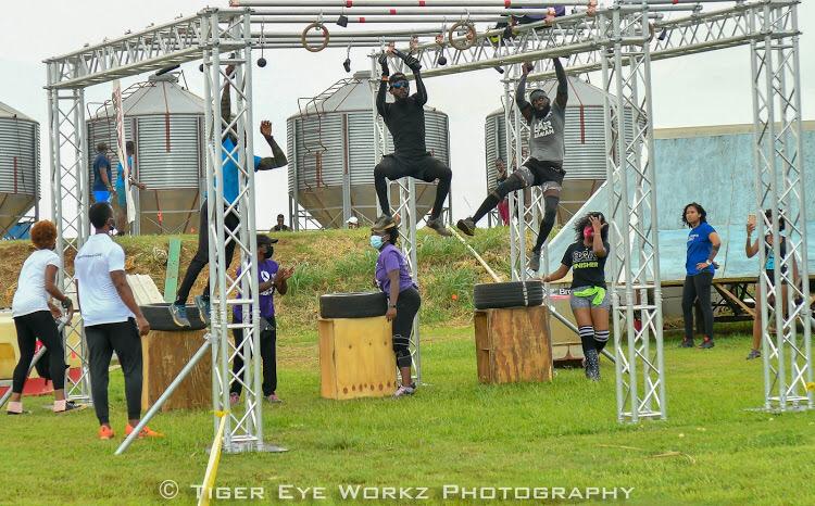 So the first event of the weekend was Singles. A 3.3km race around PEG Farm with 20 obstacles and carries