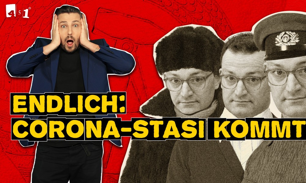 @LavoieLaurie1 Re-Bonsoir chère Laurie,
Il existe sur la chaîne RT Deutsch à Berlin une émission satirique sur le Covid (photos ci-jointes) présentée par Arthur Buchholz. J'ai vécu 2 ans à Berlin.