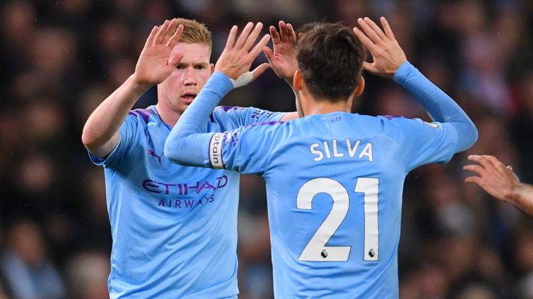 With Fernandinho we could play two number eights ahead meaning that Kevin De Bruyne  and David Silva  or Bernardo Silva  would be able to move freely in attack and make chances for goal. Manchester City's biggest threat was our Midfield. Never Forget