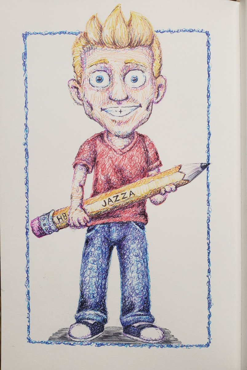 angef11991's tweet photo. #jazza #drawwithjazza #avatar #pencil #ballpointpen #ballpoint #YouTubers #artistsupport #art #artist #draw #drawing #doodle #pen #doodling #ink #sketchbook #sketch #color #iDrewthat #myink
Please follow, like, comment, and/or share. Thank you.
@JosiahBrooks https://t.co/QuJnQPomPn