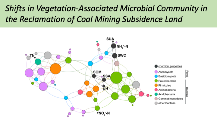 Vegetation can improve soil nutrients, enzyme activity, and microorganisms for restoration of coal mining subsidence land. Authors from Anhui University, Hefei, China. doi.org/10.1089/ees.20…  December issue of <a href="/EnvEngSciJrnl/">Environmental Engineering Science</a> <a href="/LiebertPub/">Mary Ann Liebert Inc</a> @KrzmarzickMJ <a href="/ritetoramana/">Dr. Ramana Gadhamshetty (Associate Professor)</a>