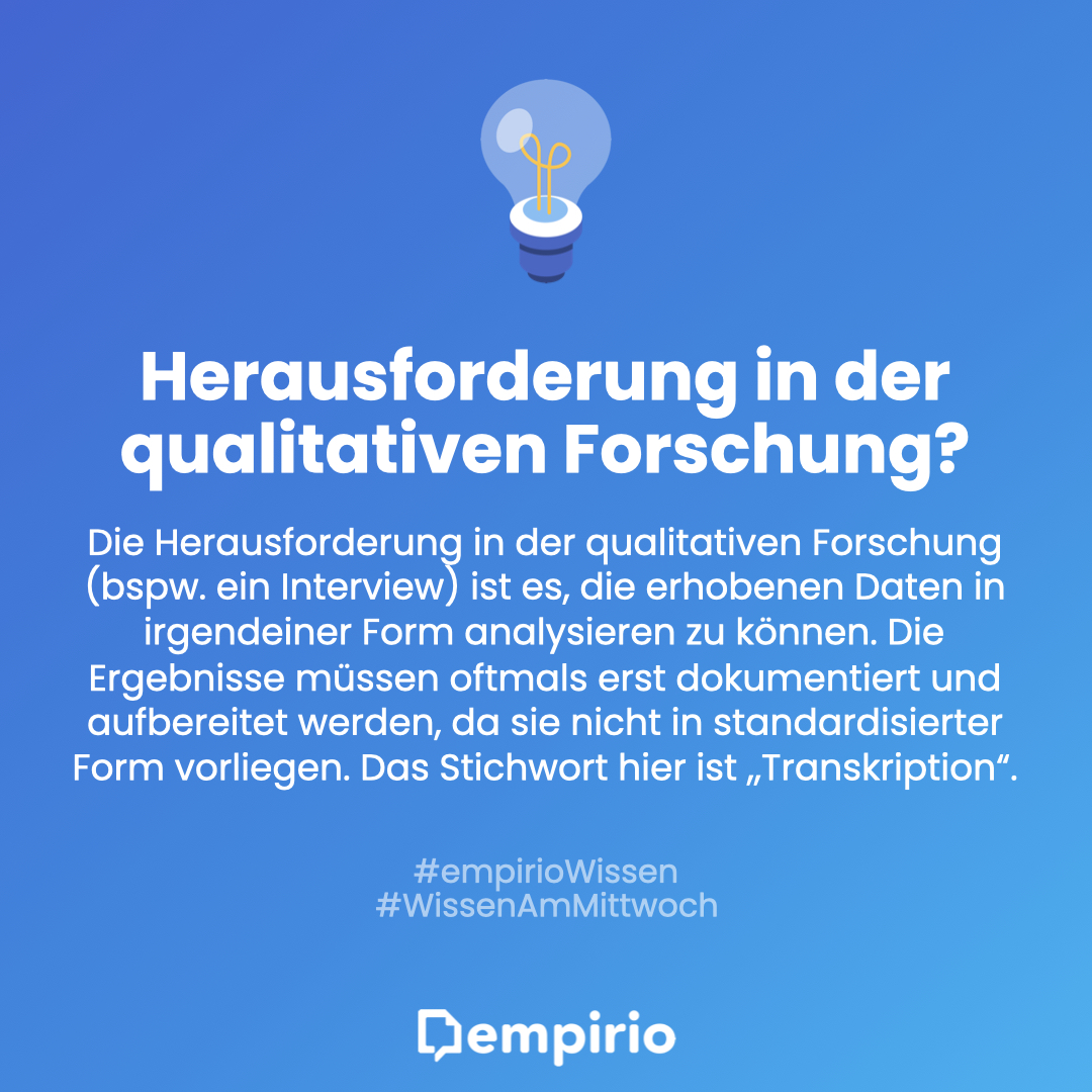 Schon mal selber das Problem gehabt bei einem #Interview, was du danach auswerten musstest ? 🧐

Wie du solche Daten richtig auswertest, zeigen wir dir hier empirio.de/empiriowissen/…