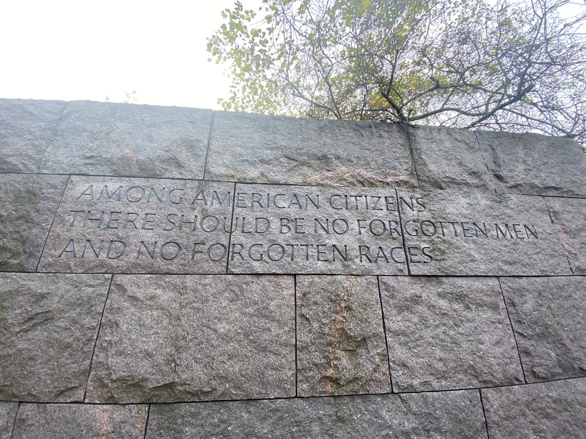 We remain a flawed democracy, burdened by the legacies of our original sins of slavery & wars against the First Peoples that dwelt here, long before Europeans colonized this land. Too many Americans still struggle under the continued yoke of voter suppression & racial injustice.