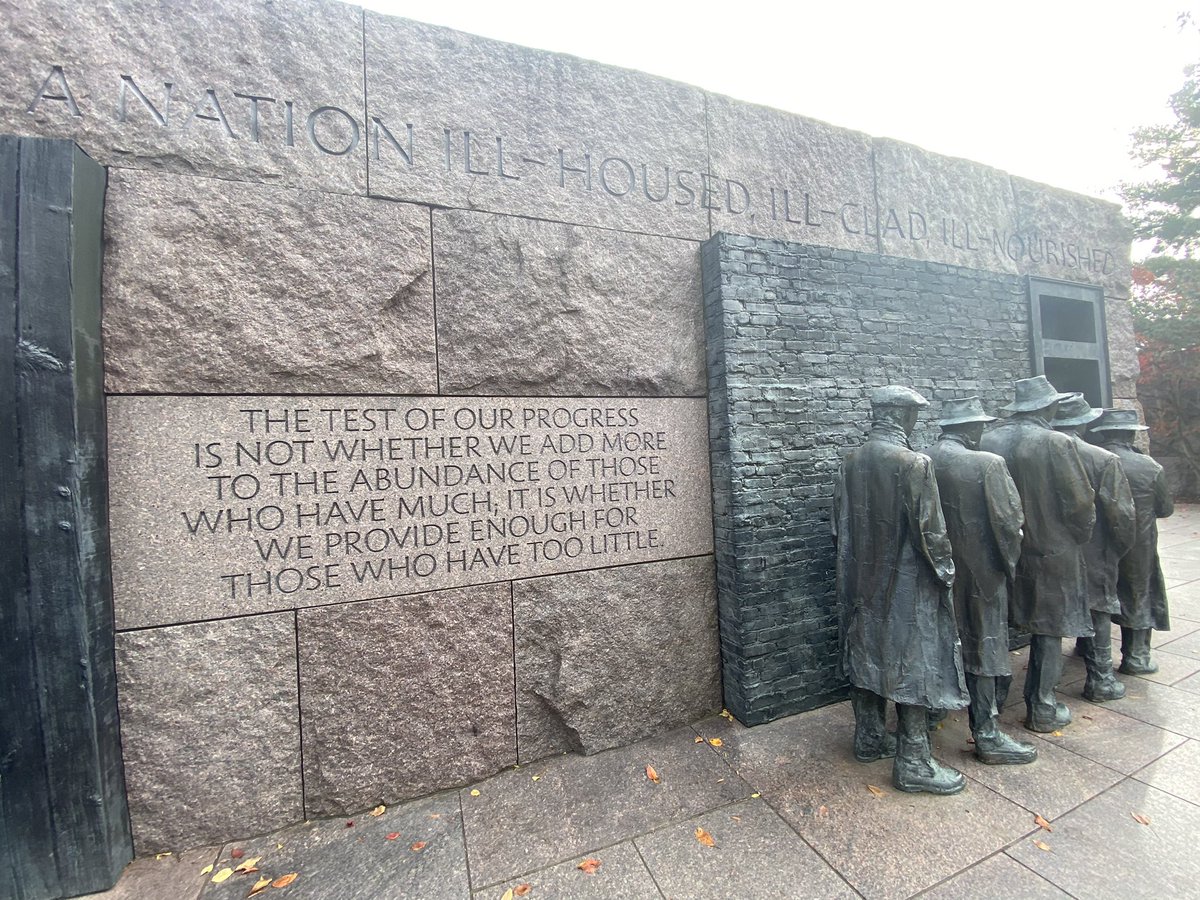 We remain a flawed democracy, burdened by the legacies of our original sins of slavery & wars against the First Peoples that dwelt here, long before Europeans colonized this land. Too many Americans still struggle under the continued yoke of voter suppression & racial injustice.